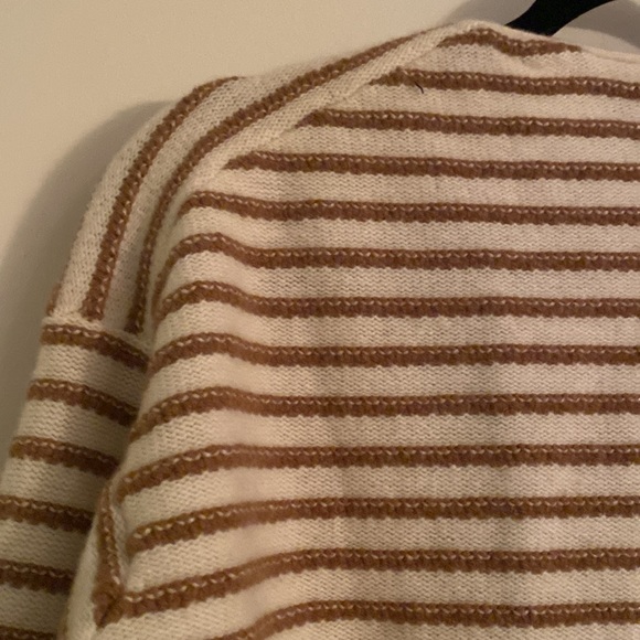 Theory Striped Box Cardi - Picture 4 of 10